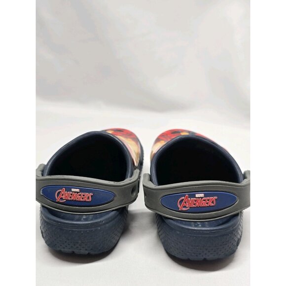Crocs x Marvel Avengers Iconic Comfort Kids Slip On Clogs Shoes Size C7 - Picture 7 of 14